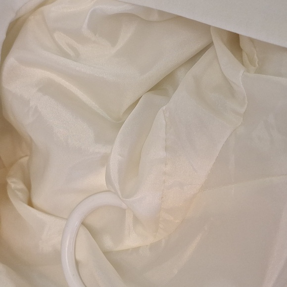 White Blazer, One Button, Tailored, Business Casual, Forever 21, Sz 10, NWT - Picture 11 of 12